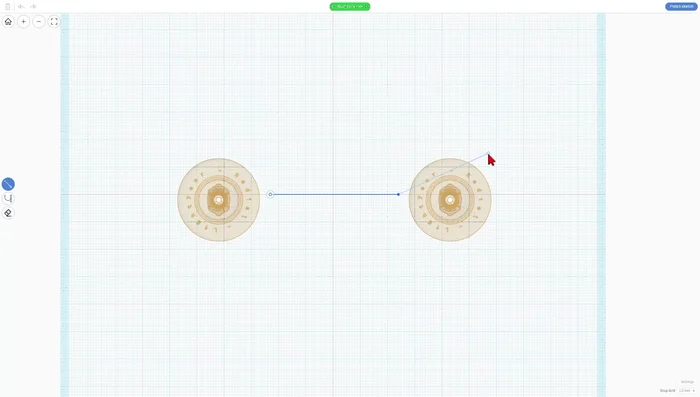 Hinzufügen weiterer Linien mithilfe der Plus-Funktion. Beachten Sie den Wechsel zwischen Hinzufügen- und Bearbeitungsmodus.