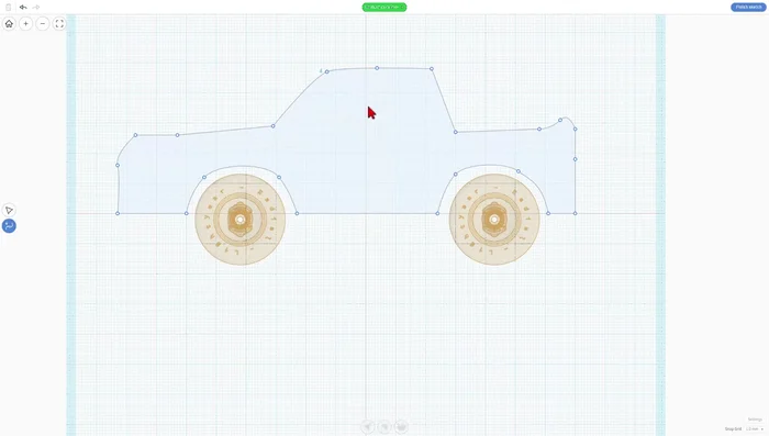 Hinzufügen weiterer Linien mithilfe der Plus-Funktion. Beachten Sie den Wechsel zwischen Hinzufügen- und Bearbeitungsmodus.