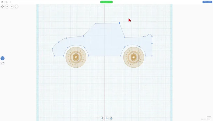Abschließen der Skizze mit "Skizze fertigstellen".