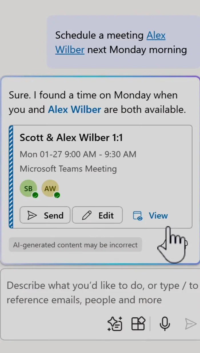 Auf „Senden“ klicken.