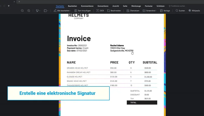 Klicke auf das Plus-Symbol und wähle "Bild" aus.