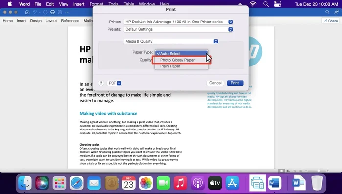 Seiten pro Blatt und Ränder unter 'Layout' anpassen. Beidseitiger Druck aktivieren.
