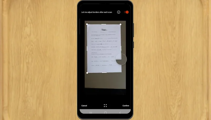 Mehrere Seiten hinzufügen, indem Sie auf das '+' Symbol tippen.