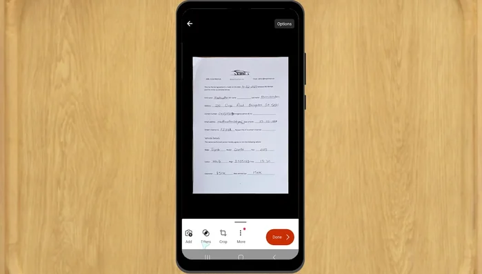 Mehrere Seiten hinzufügen, indem Sie auf das '+' Symbol tippen.