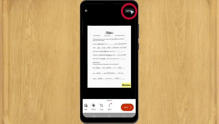 Scanqualität in den Einstellungen anpassen.