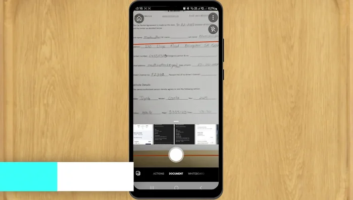 Mehrere Seiten hinzufügen, indem Sie auf das '+' Symbol tippen.