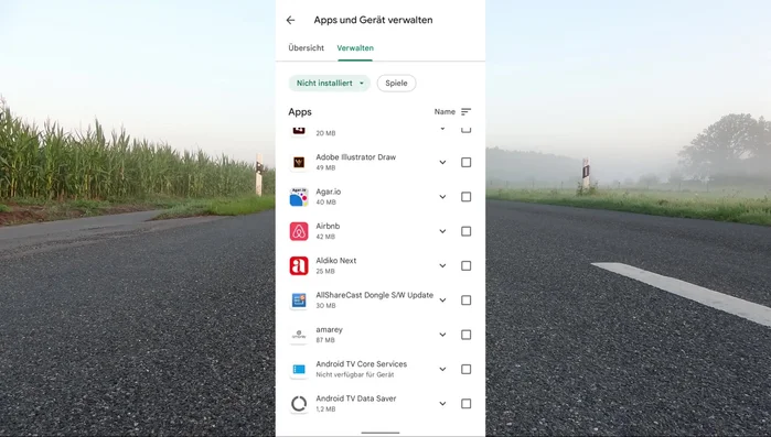 Klicke auf "Installieren".