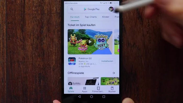 Aldi Talk App herunterladen und installieren.