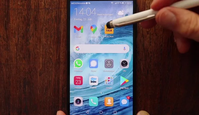 App neu starten, um die Registrierung zu bestätigen.