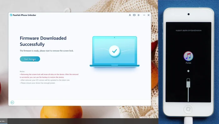 Klicken Sie auf „Start“, „Entfernen“ und warten Sie einfach.