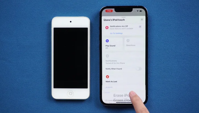 Tippen Sie auf „Dieses Gerät entfernen“.