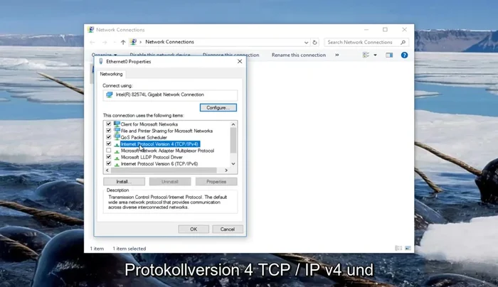 Bevorzugter DNS-Server: 8.8.8.8 Alternativer DNS-Server: 8.8.4.4 eingeben.