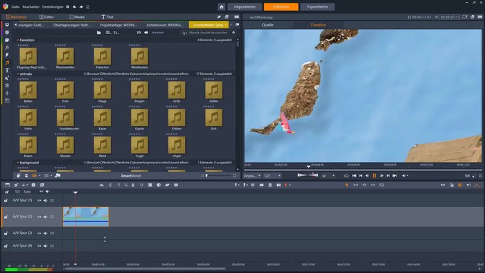 Anpassung der Neigung (Wert von 10)