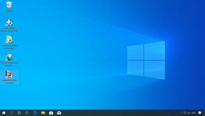Datenwiederherstellungssoftware installieren und starten: