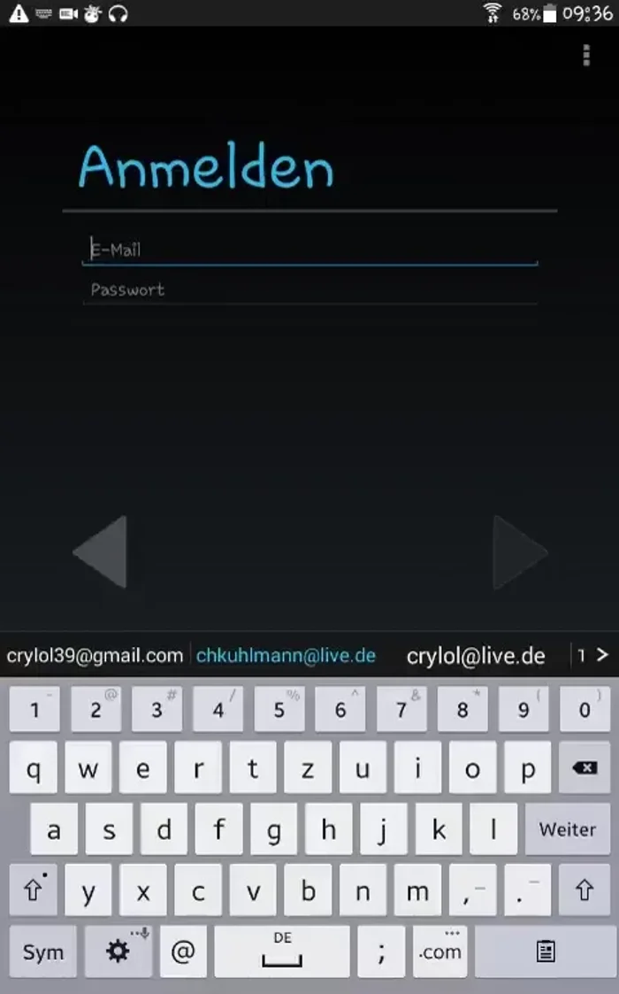 Starte das Gerät erneut neu.