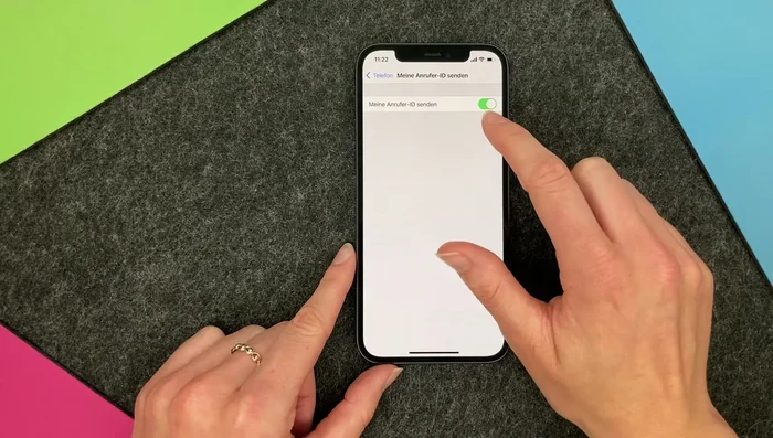 Wählen Sie den Punkt "Meine Anrufer-ID" aus.
