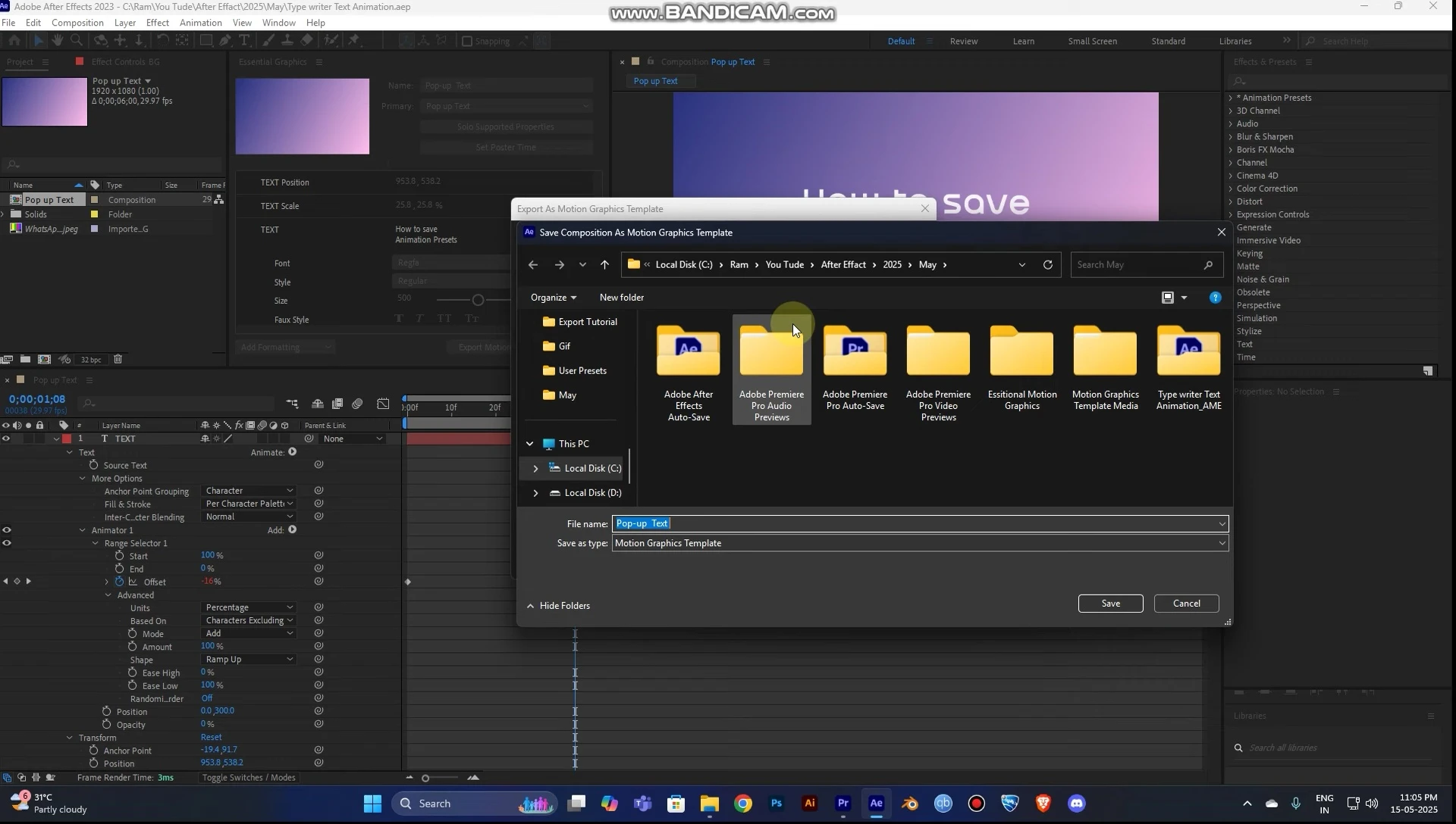 After Effects Motion Graphics Vorlagen in Premiere Pro importieren: Der schnellste Weg!