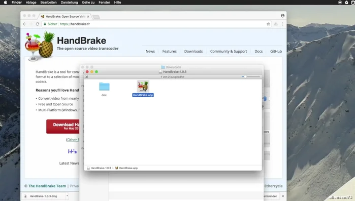 Klicken Sie mit der Maus auf das Programmsymbol.