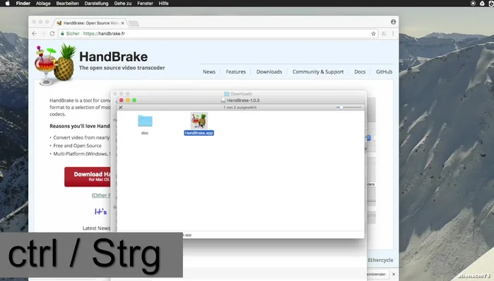 Klicken Sie mit der Maus auf das Programmsymbol.
