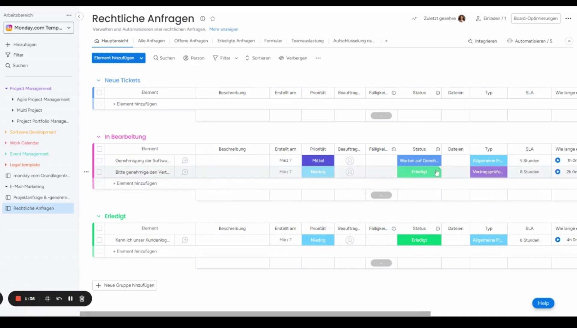 monday.com Automatisierung: Workflow optimieren mit benutzerdefinierten Automationsformeln