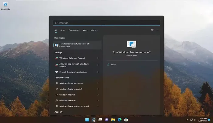 Öffnen Sie die Windows-Sicherheitseinstellungen.