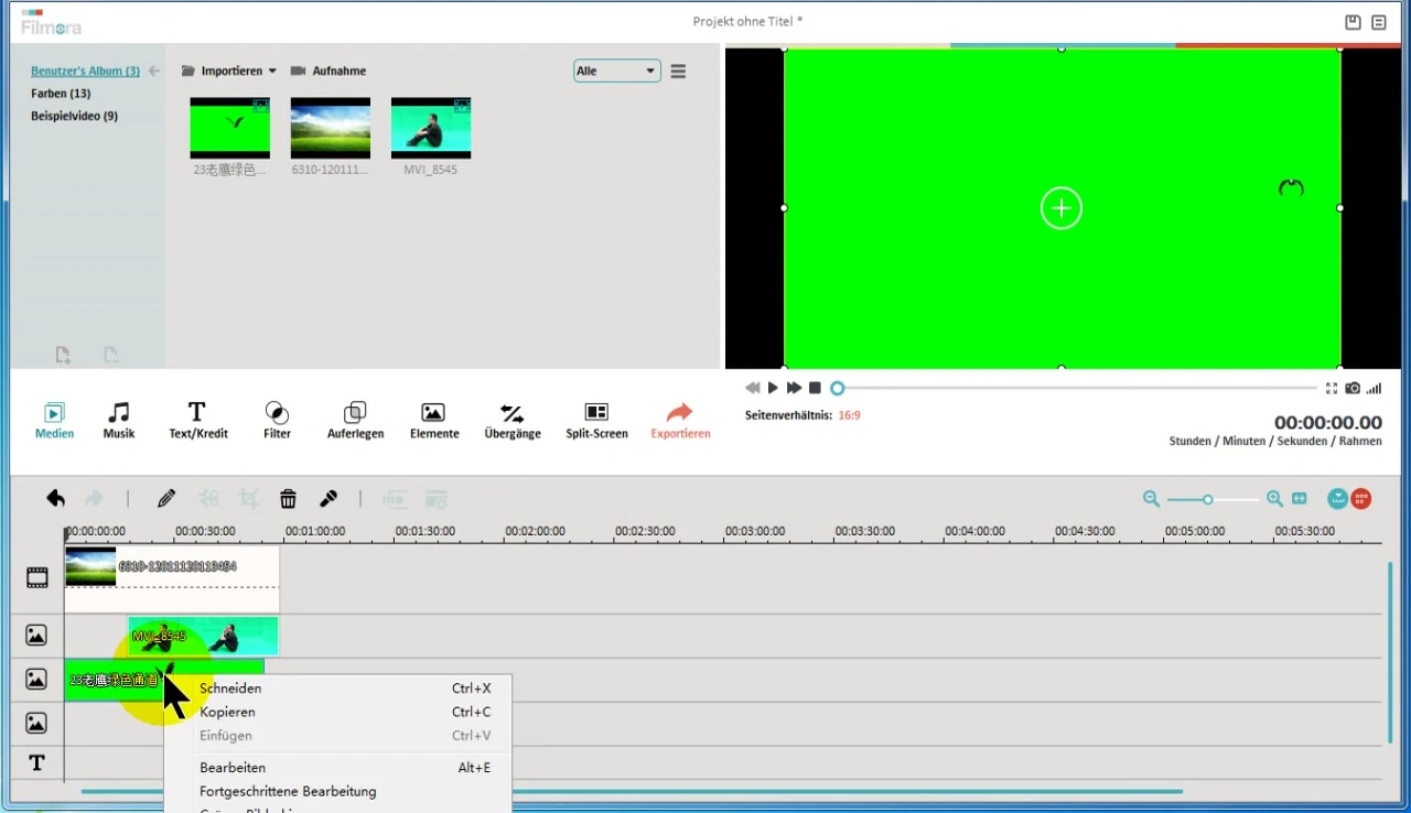 Greenscreen-Videos mit Filmora erstellen: Der einfachste Weg zu professionellen Effekten