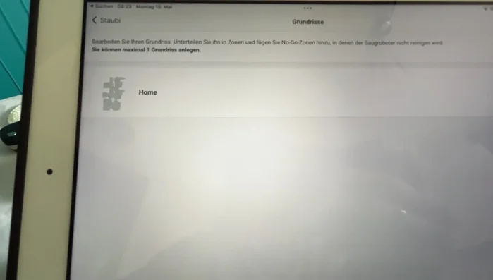 Schnellerer Grundriss-Scan beim VR7 im Vergleich zum VR300.