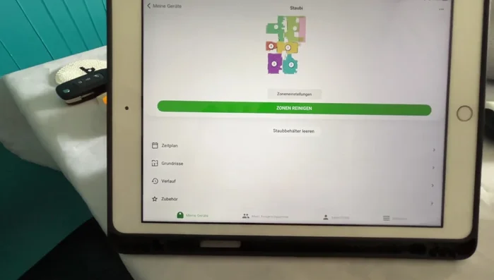 Kontaktaufnahme zum Vorwerk Berater über die App.
