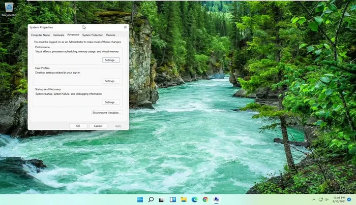 Deaktivieren Sie "Auslagerungsdateigröße für alle Laufwerke automatisch verwalten". Wählen Sie "Benutzerdefinierte Größe" und geben Sie den empfohlenen Wert für die anfängliche und maximale Größe ein.