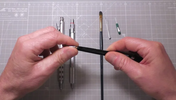 Konusabschnitt wieder festschrauben und testen.