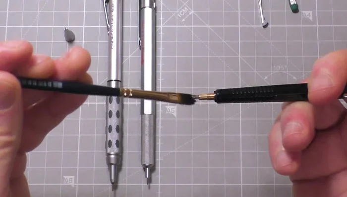 Konusabschnitt wieder festschrauben und testen.