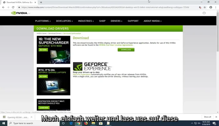 Führen Sie die heruntergeladene Datei aus und folgen Sie den Anweisungen auf dem Bildschirm.