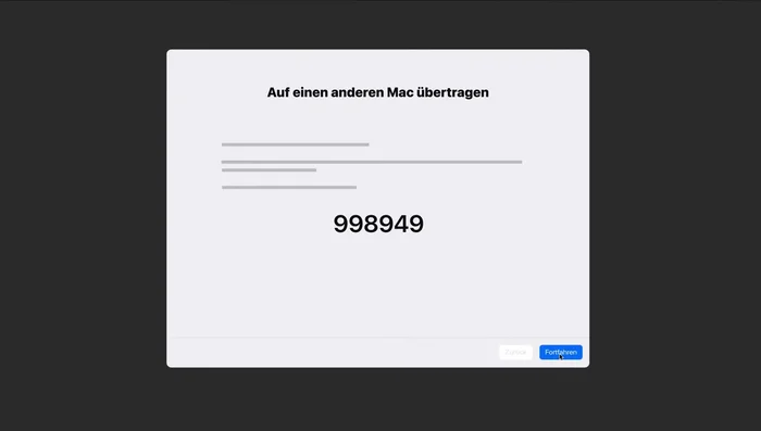 Auf "Fortfahren" klicken und warten, bis alle Daten zusammengetragen sind (168.17)