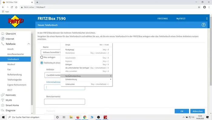 Klicken Sie auf "OK".