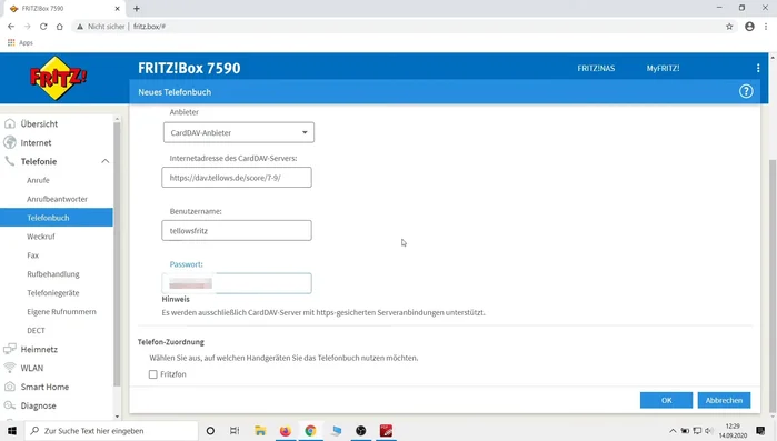 Klicken Sie auf "OK".