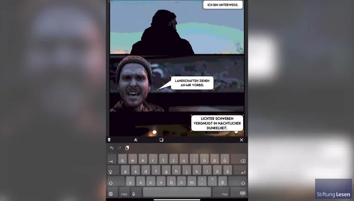 Filter auswählen und Intensität einstellen.