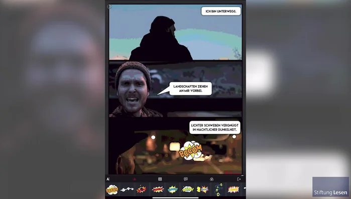 Filter auswählen und Intensität einstellen.