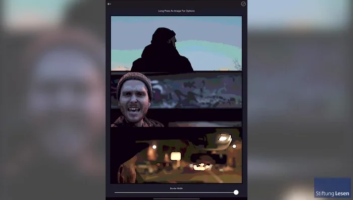 Auf das Häkchen oben rechts tippen, um die Änderungen zu speichern.