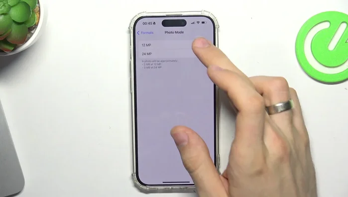 "ProRAW-Auflösungssteuerung" deaktivieren