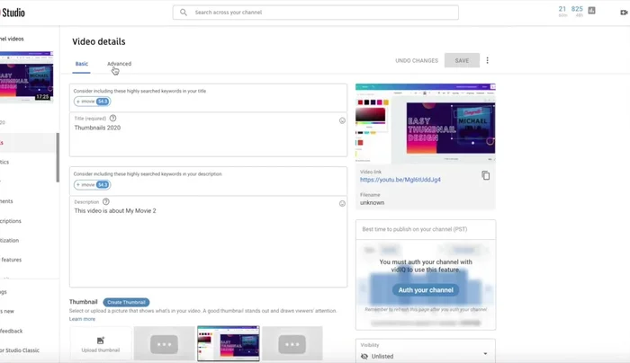 Änderungen speichern.