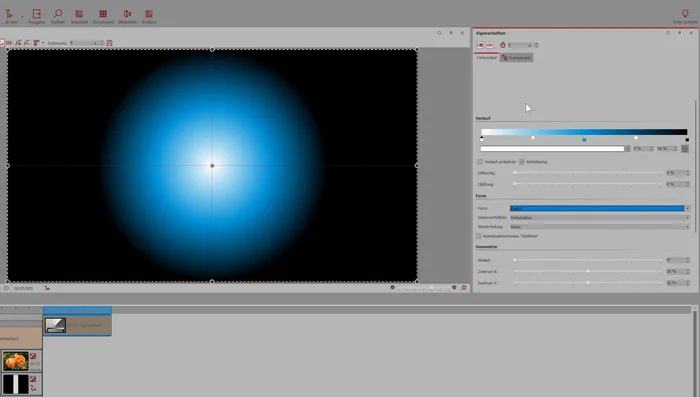 Sättigung und Helligkeit justieren: