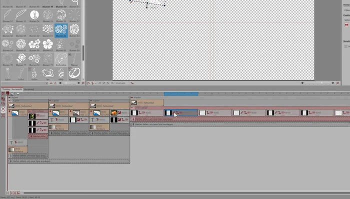 Flexi Collage verwenden (für effizientes Gruppieren von Elementen):