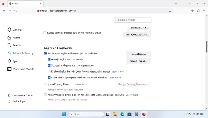 Scrollen Sie nach unten zum Abschnitt 'Berechtigungen' und stellen Sie sicher, dass 'Popup-Fenster blockieren' aktiviert ist.