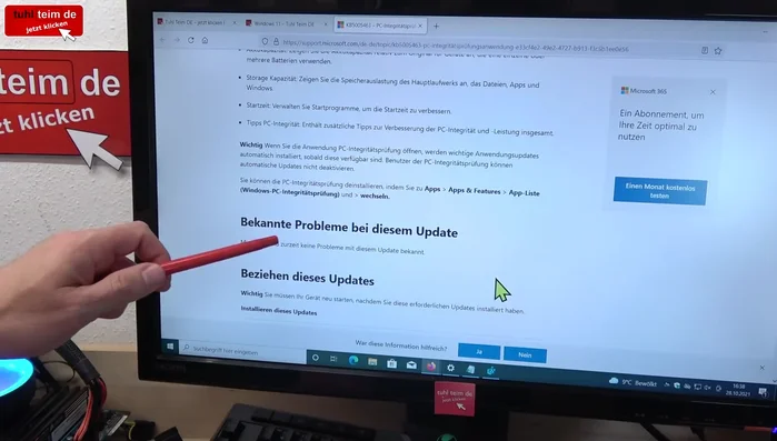 Starten Sie Ihren Computer neu.