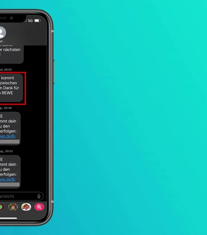 Lieferung und Rechnung erhalten: SMS mit genauer Lieferzeit erhalten, Produkte werden in Papiertüten geliefert, Pfand wird abgezogen. Rechnung per E-Mail erhalten.