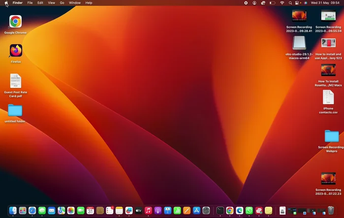 Wählen Sie "Systemeinstellungen" aus.
