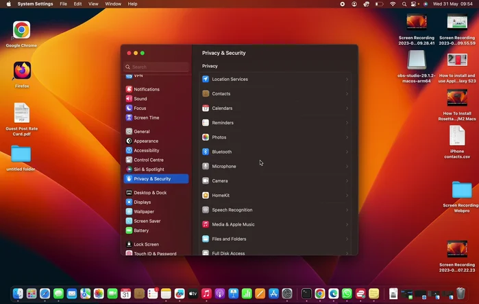 Hier sehen Sie eine Liste aller Anwendungen mit Kamera-Zugriff. Deaktivieren Sie den Zugriff für unerwünschte Anwendungen, indem Sie den Schalter neben der App ausschalten.