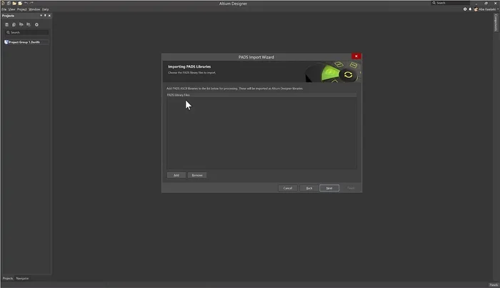 Optional: Fügen Sie Bibliotheksdateien hinzu (falls benötigt).