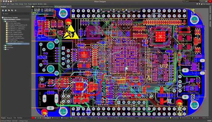 Führen Sie eine Designregelprüfung durch, um sicherzustellen, dass alles korrekt importiert wurde und die Regeln eingehalten werden.
