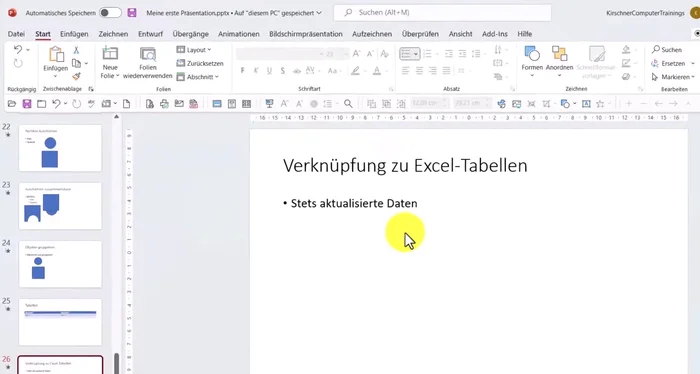 Bestätigen Sie mit 'OK'.